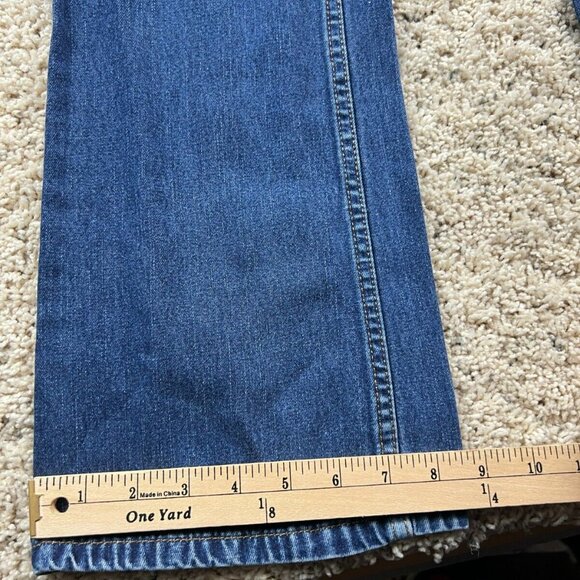Z. Cavaricci Blue Jeans Womens Size 9 Bell Bottom Boot Cut Cotton Denim - Picture 3 of 10